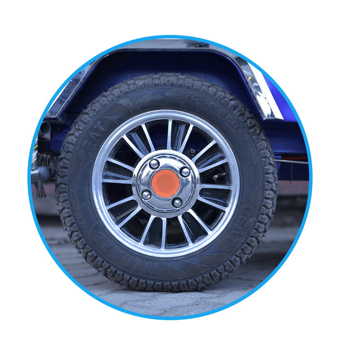 best E-rickshaw Alloy Wheels at wynd motors